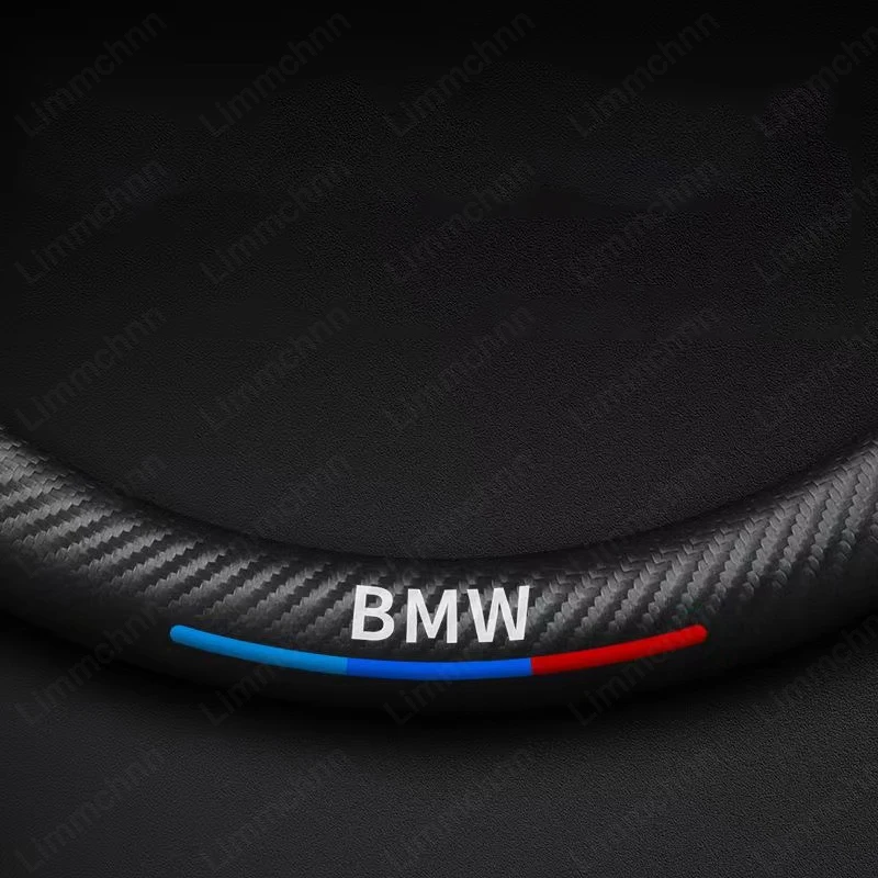 ثلاثية الأبعاد النقش شعار سيارة غطاء عجلة القيادة لسيارات Bmw M الأداء M2 M3 M4 M5 M6 E46 E90 E60 F10 F30 E39 E36 F20 E87 F20 F40 E88 #6