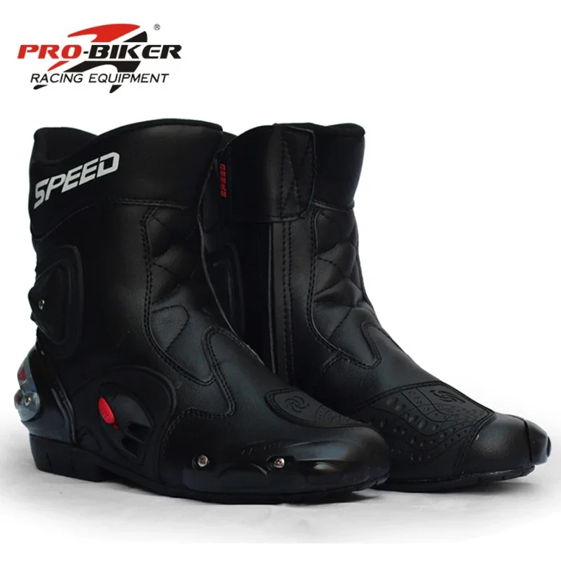 Riding Tribe Men's Women's Motorcycle Racing Boots Protective Gear Anticollision Anti-skid Shifter Shoes Motorcycles Accessories