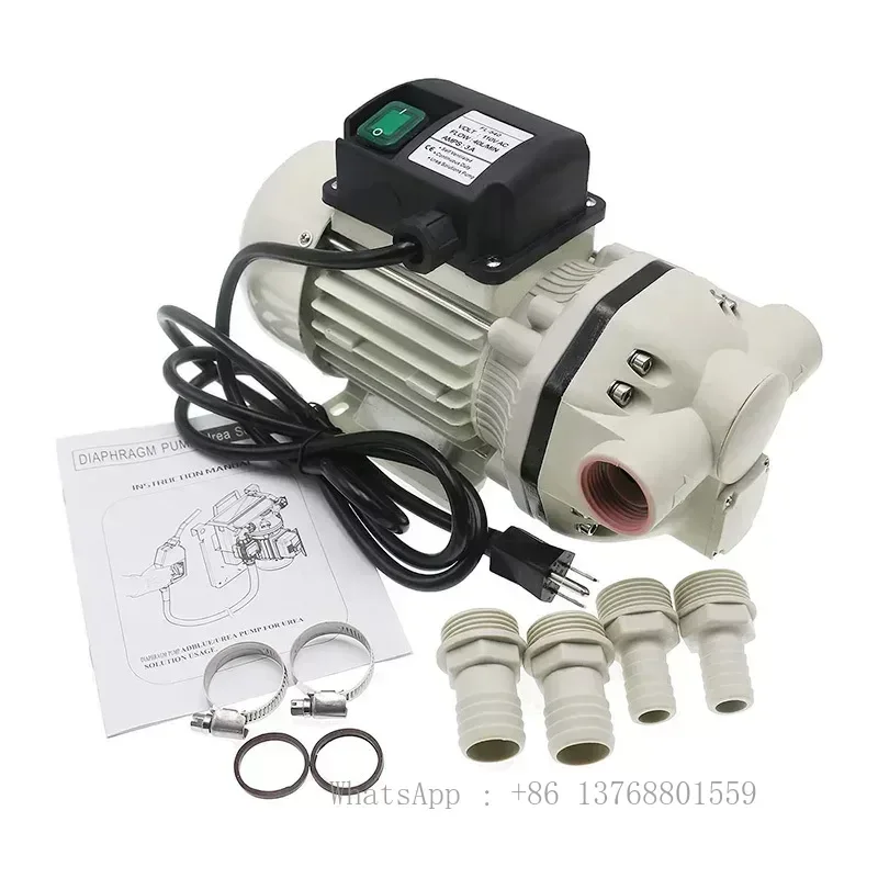 CE Certificate 40L/min 12V 24V 220V Urea AdBlue Transfer Pump Set Kit Including Nozzle Meter And Hose