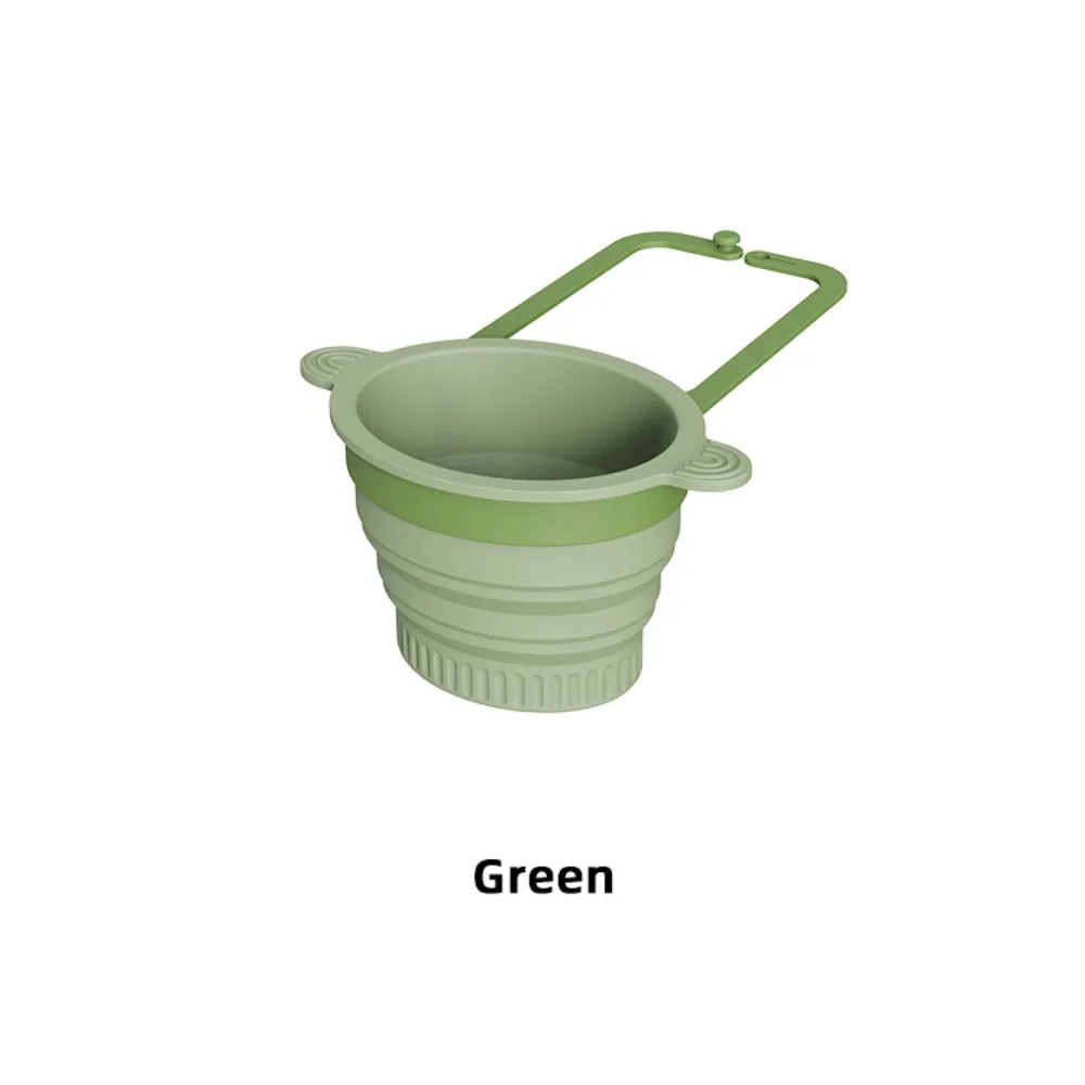 

Новая силиконовая корзина-ситечко, многоразовая синяя, зеленая, розовая, дуршлаг для раковины, многофункциональная корзина для фильтра для воды, мытье фруктов