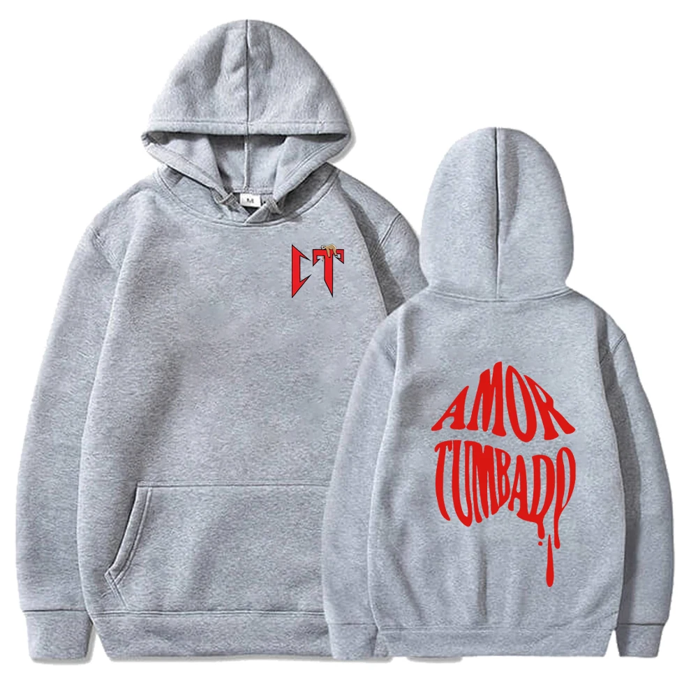 Hottest CT Sloth Printed Corridos Tumbados Hoodies Men Women Natanael Cano Clothing Hoodies New Design Street Style Hoodie