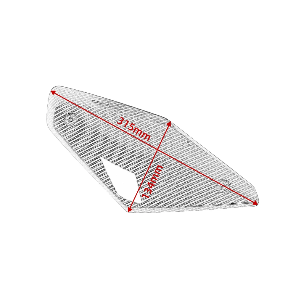 Tampa do painel lateral do quadro da motocicleta, protetor Shell, acessórios do Bodykit da carenagem, HONDA CB650R, 2019, 2020, 2021, 2022, 2023