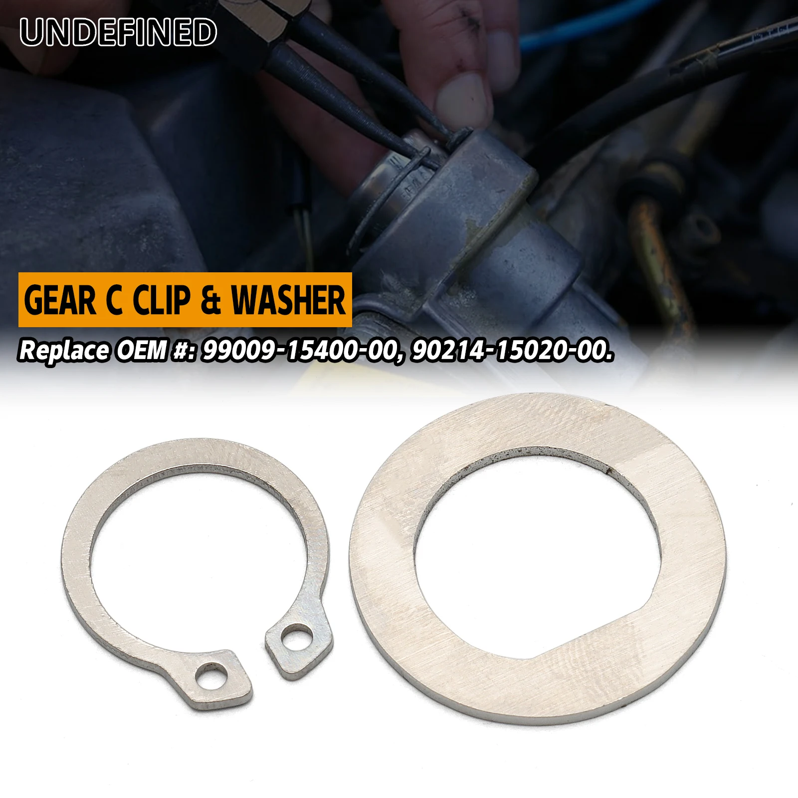 

Motorcycle Accessories Gear C Cllip & Washer Claw Rebuild Kit For Yamaha Banshee 350 YFZ350 1987-2006