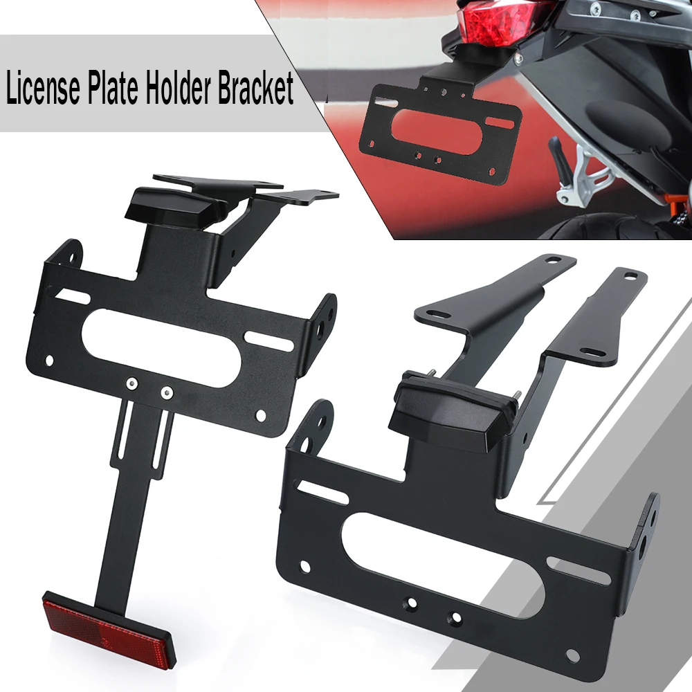 

License Plate Holder Bracket For Speed Triple 1200RS 1200RR 2021 2022 2023 2024 2025 Motorcycle Rear Tail Tidy Fender Eliminator