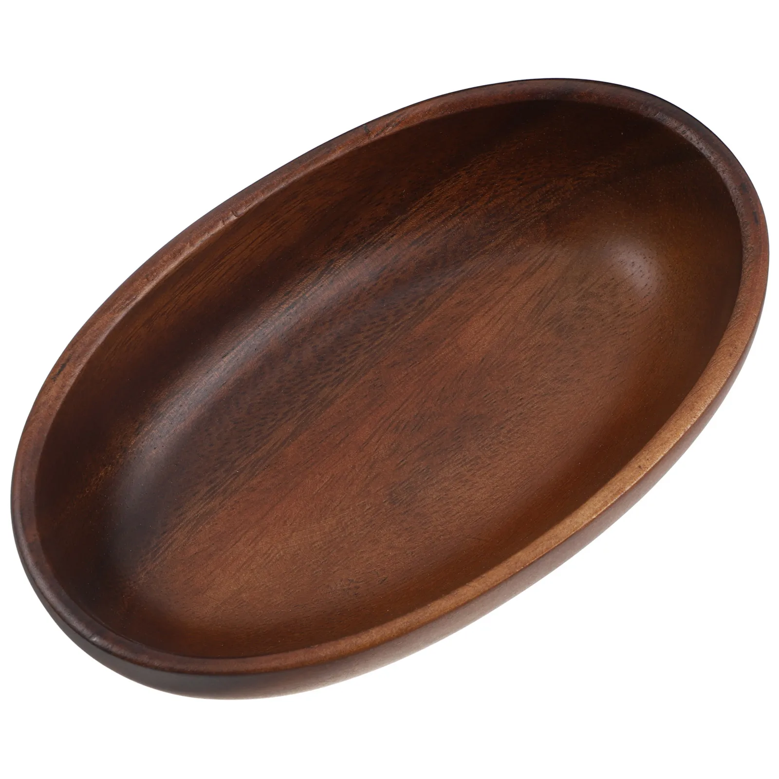 

Wooden Salad Bowl for Kitchen Serving Fruit Salad & Snacks Decorative Dining Wood Bowl for Home Coffee Shop Teahouse Restaurant