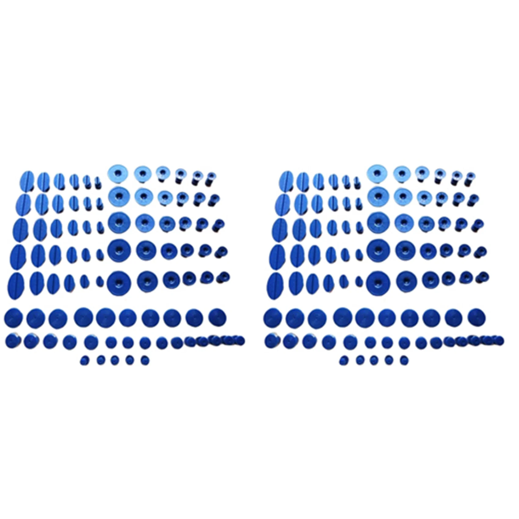 ABJN-180 Pcs 풀러 탭 페인트리스 덴트 수리 탭 작은 덴트용 접착제 당기는 탭 키트