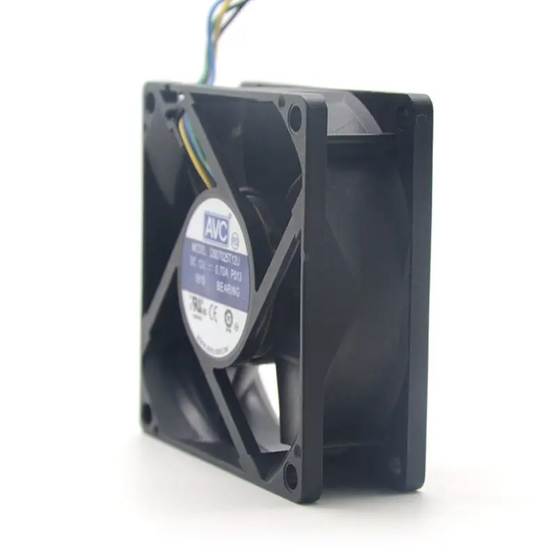 For AVC DS07025T12U 70mm 7025 DC 12V 0.7A 4 -pin PWM cpu pc case cooling fan