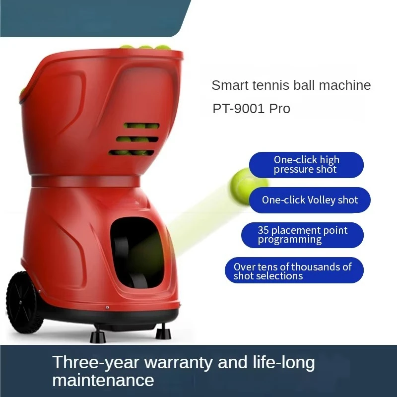 2023 Hot Sales Automatic Electronics Tennis Ball Machine for Training Practice with APP Remote Control