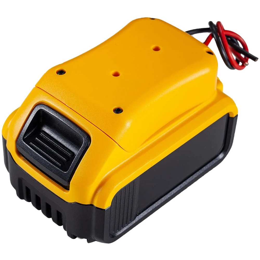 Imagem -06 - Adaptador Power Wheel para Dewalt 18v 20v Li-ion Battery Dock Conector de Alimentação 12 Fios Gauge Faça Você Mesmo Conector Conversor de Bateria
