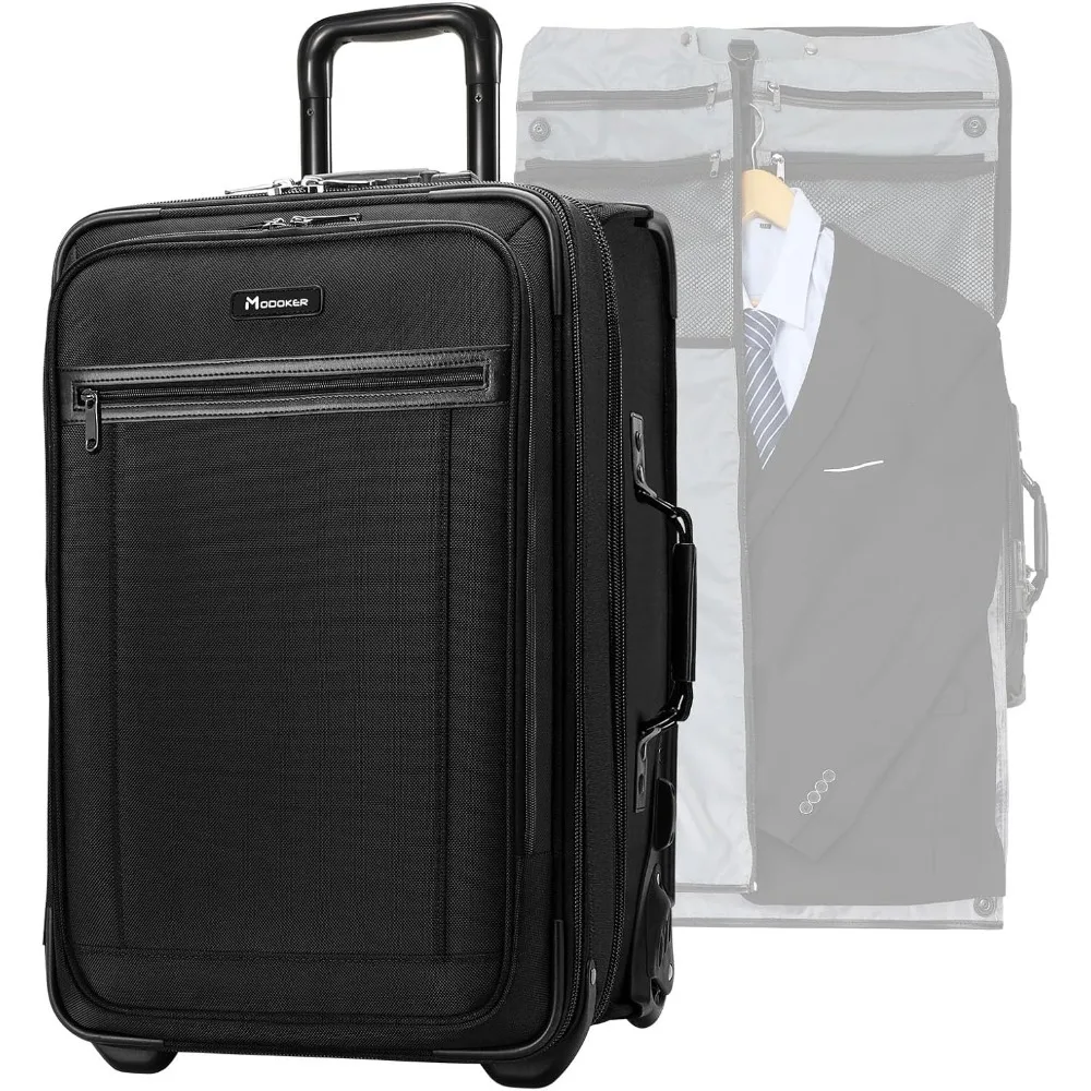 

Modoker Rolling Garment Bag with Wheels Luggage for Suits with Wheels Wheeled Garment Bag for Travel 2 in 1 Rolling Duffel Bag,