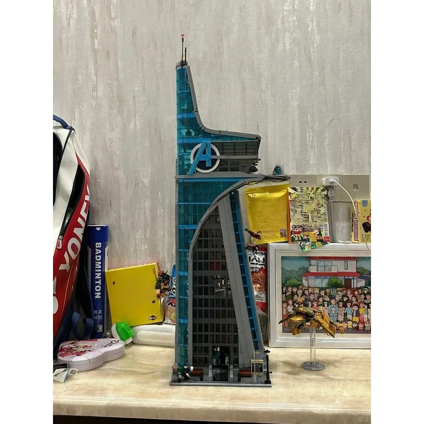 Battle Tower Modular Model Building Blocks Sets Compatible With Legoed Particles Suitable For Christmas Gifts 76269