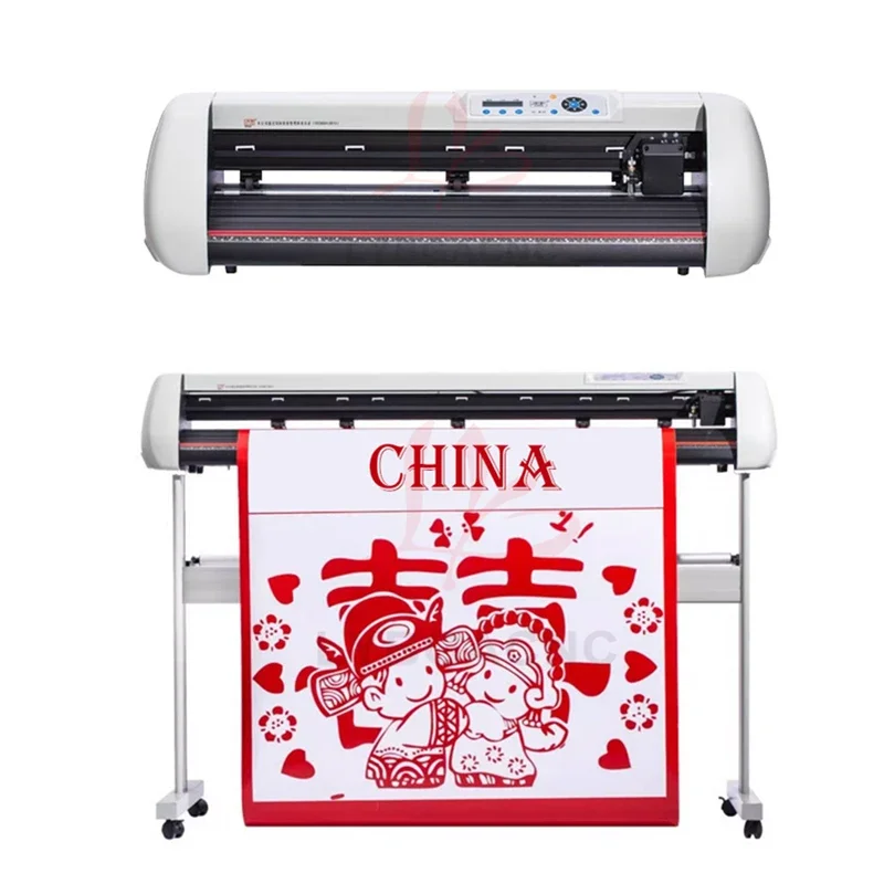 Automatic Advertising Engraving Die Cutting Machine Patrol Edge Film Engraver Cutter SC1261AU With Patrol Edge Stand Optional