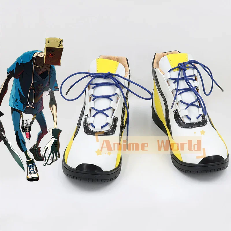 Faust Cosplay Schuhe Halloween Karneval Stiefel Cosplay Prop Anime PU Leder Schuhe Nach Maß