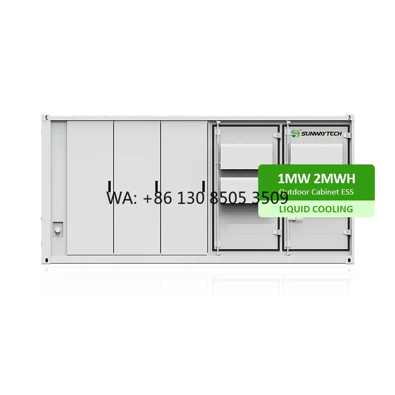 Factory Bess 1mwh 2mwh LiFePO4 Battery 1MW 2MWH Liquid Cooling Ess Storage Container Free Energy Generator