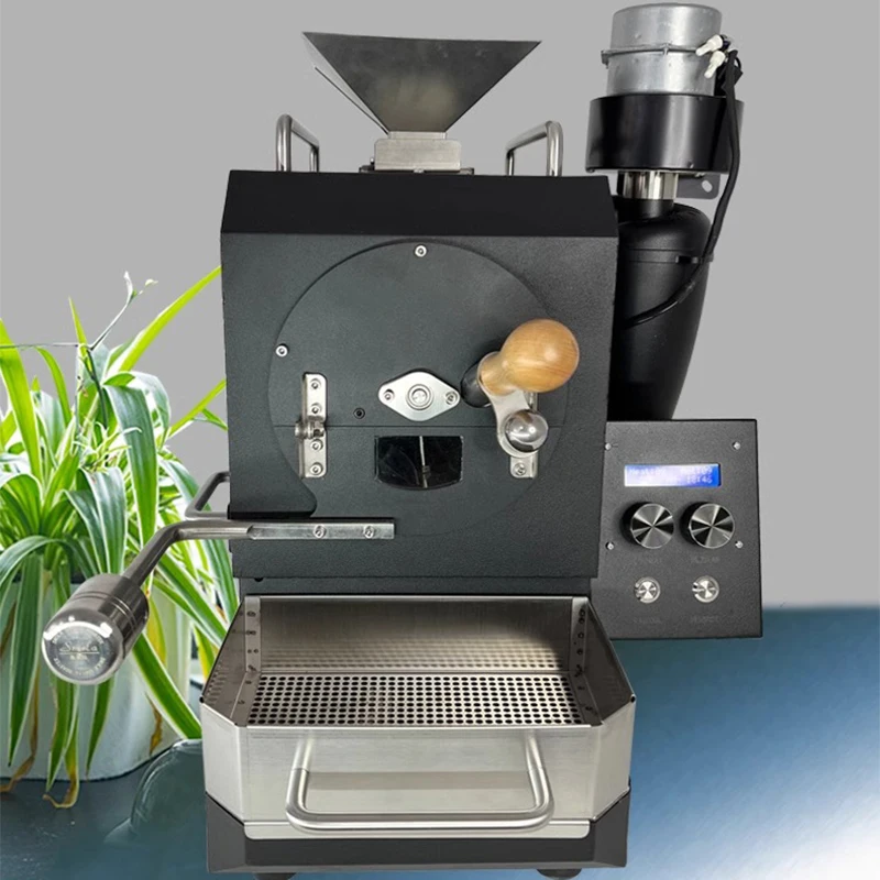 Commercial Electric Artisan Coffee Beans Baking Roasting Machine 220-240V 1600W Temperature Control Coffee Roaster Machine