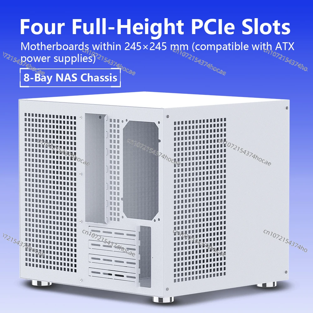 2025 نسخة مطورة جديدة متعددة المشاهد هيكل Suiteng العالمي NAS هيكل الكمبيوتر سبائك الألومنيوم عمودي #3