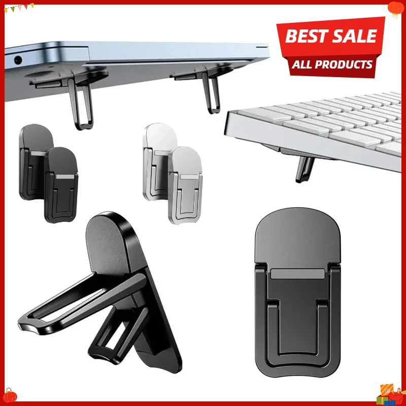

Laptop Stand For Computer Keyboard Holder Mini Portable Legs For Macbook Huawei Xiaomi Notebook Heighten Holder Invisible Suppor