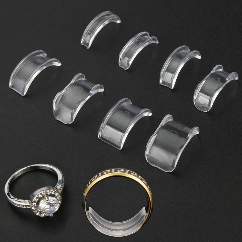 8-шт-компл-силиконовый-невидимый-регулятор-кольца-затягивающий-редуктор-ювелирный-инструмент-для-свободных-любых-колец-женские-и-мужские-прозрачные-аксессуары