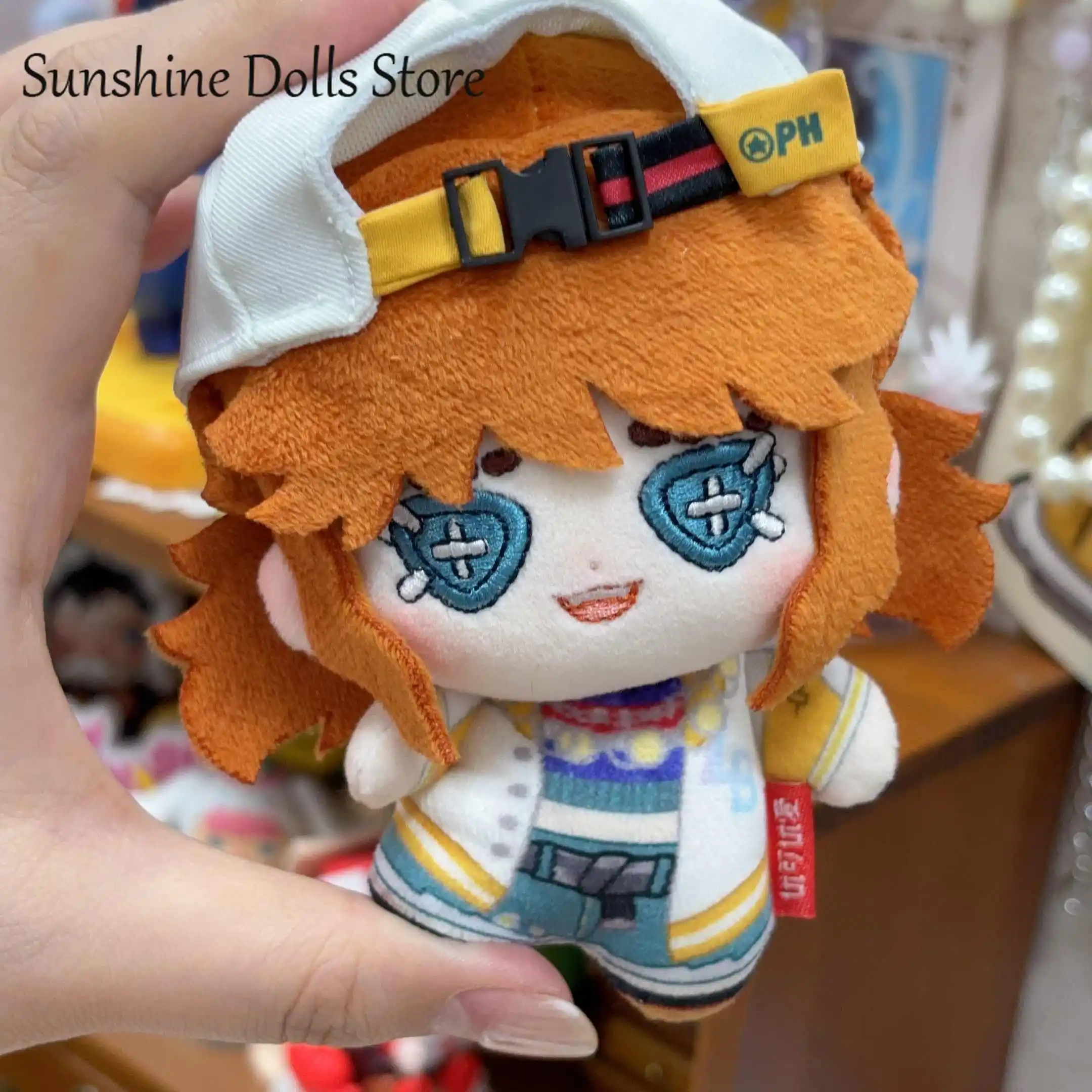 Identity Ⅴ Series cheerleader Anime Cute Plush Doll Nunu Body Figures Dolls 10CM Bag Pendant Keychain Toy Plushie Mascot Gift