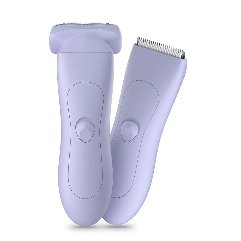 Dual-Head Electric Hair Trimmer for Women, Body Hair Shaver & Hair Remover