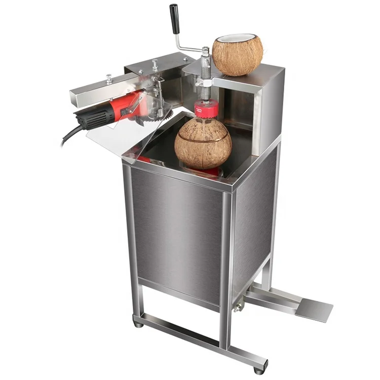 FL Coconut Machine High Speed Coconut Shell Cracking Machine For Coconut Snack Manufacturing Plant Labor Saving Tool