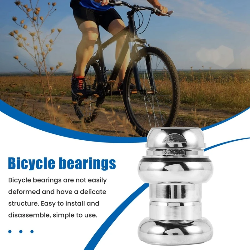 22.2Mm Bicycle Headset 1 Inch Fixed Gear Racing Bike Headset Bearing Fixed Gear Road Bike Aluminium Alloy Headset