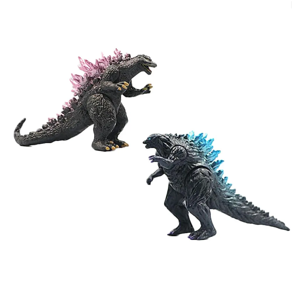8 قطعة/المجموعة جودزيلا عمل أرقام الملك غيدوراه موثرا كونغ البلاستيكية نموذج جمع الغابات الأولية الوحوش العملاقة القديمة لعبة طفل #6