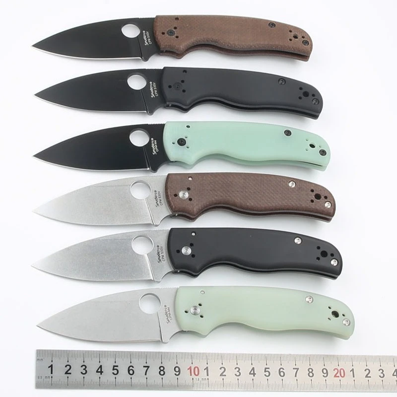 

C229 High Hardness Outdoor Bearing Folding Knife S30v Stone Washing G10 Wilderness Survival Sharp Portable EDC Knife