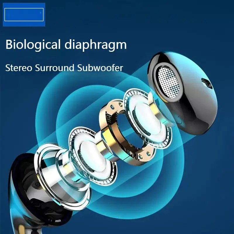 TWS LED Display Super Power Wireless Headphones Bluetooth Earphones Neckband Magnetic Earbuds Sports Headsets Stereo With HD Mic