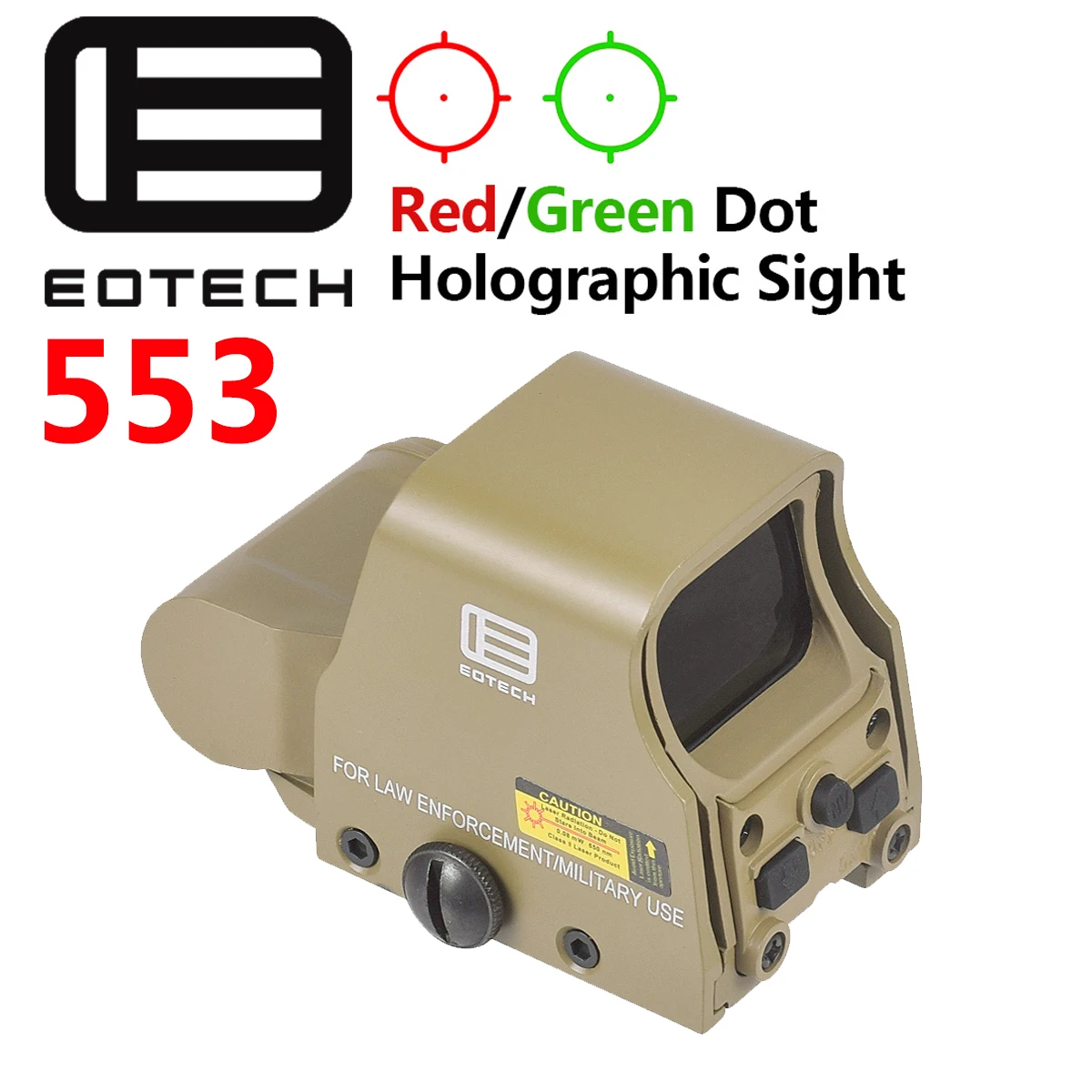 Eotech G33 G43 G45 Sight Vast 3X 5X Vergrootglas Scope 551 552 553 558 Holografische Collimator Red Dot Sight UNITY Snelle montage
