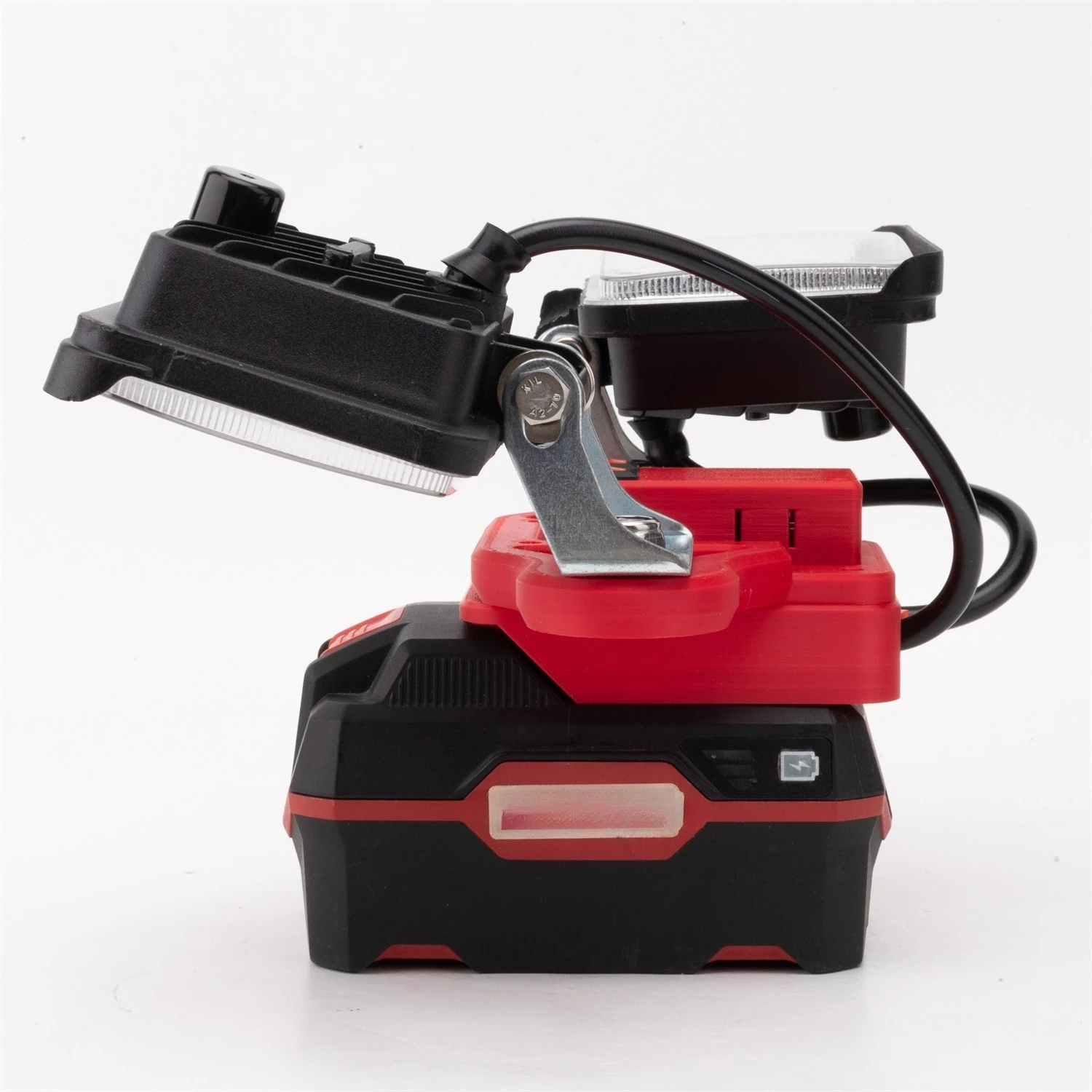 

w/USB QCC3.0 Cordless Dual Head LED Work Light For for PARKSIDE X20V Batteries Li-Ion Battery