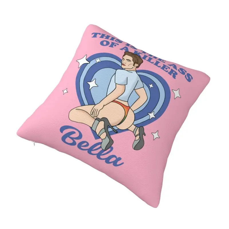 روبرت باتينسون هذا هو الحمار من القاتل بيلا ميمي غطاء الوسادة لينة رمي كيس وسادة الديكور الفراش أريكة المخدة #3