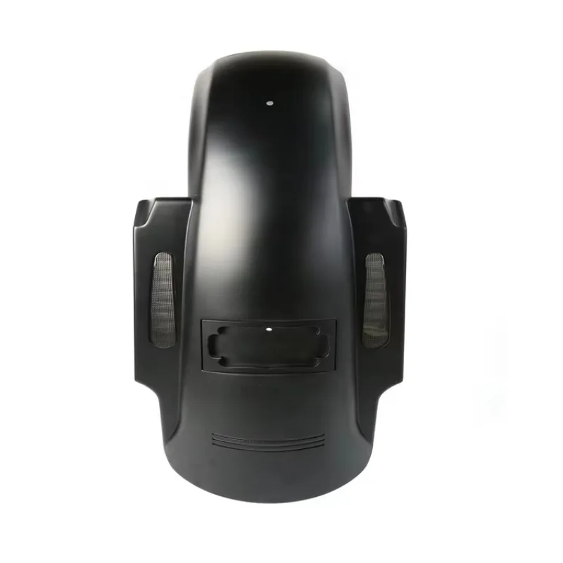 Novos acessórios para motocicletas, para-lamas traseiros estendidos com luzes para-lamas para Harley Davidson Touring 14-UP