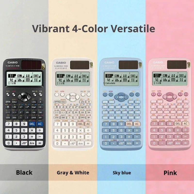 Casio FX-82ES PLUS Scientific Calculator, Vector Matrix Complex Number Operation, College Science and Engineering Students view 2