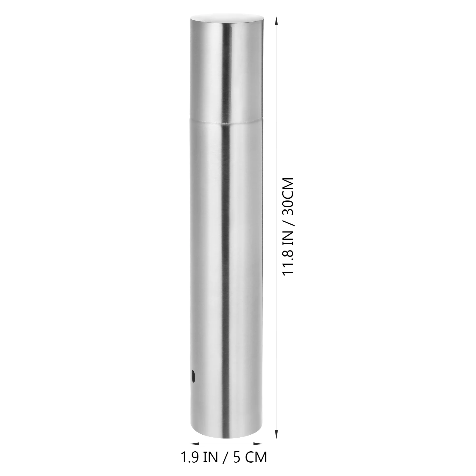 File Storage Tube 30cm Stainless Steel Birth Certificate Holder Cylinder Document ganizer Certificate Accessory