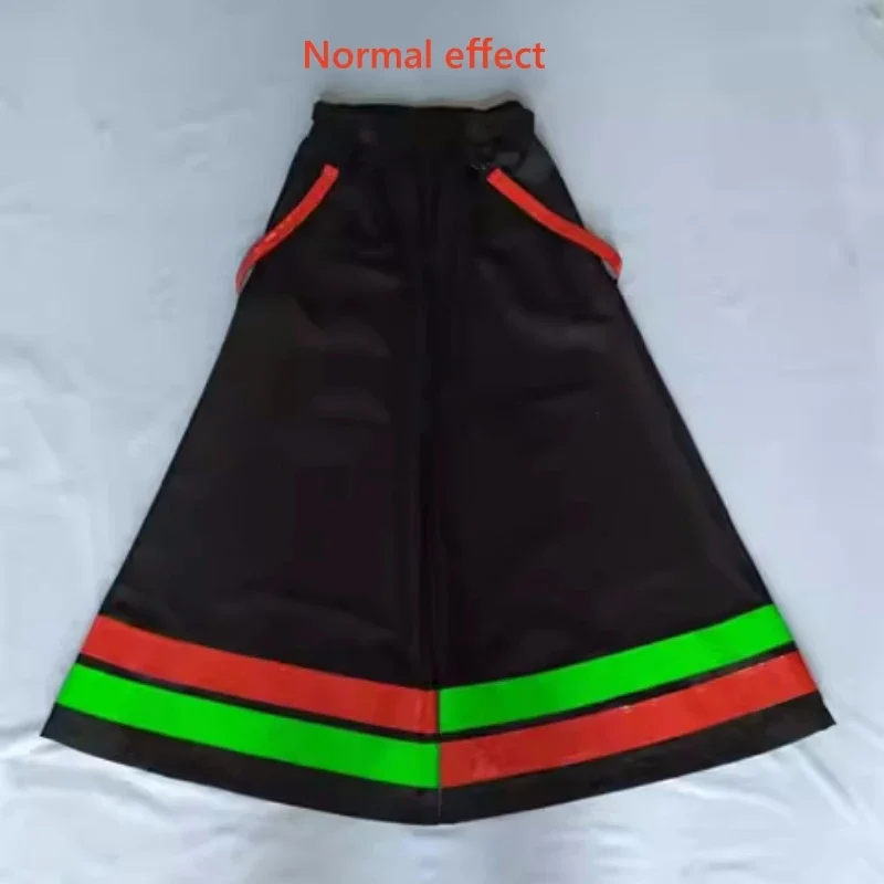 Брюки Melbourne Shuffle Phat в стиле AUS со светоотражающими полосками, расклешенные брюки-клеш ночного видения, уличные крутые унисекс