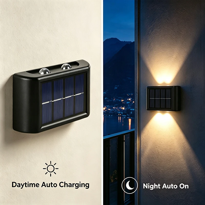Lampu Dinding Tenaga Surya Lua - Outdoor Lighting Dusk To Dawn ulasan dan harga