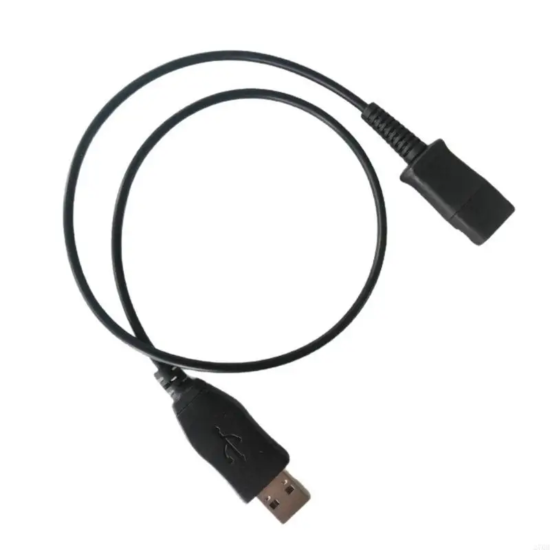 Cavo adattatore USB da 270B per cuffie a filo Quick Disconnect compatibile per laptop per PC per comunicazione