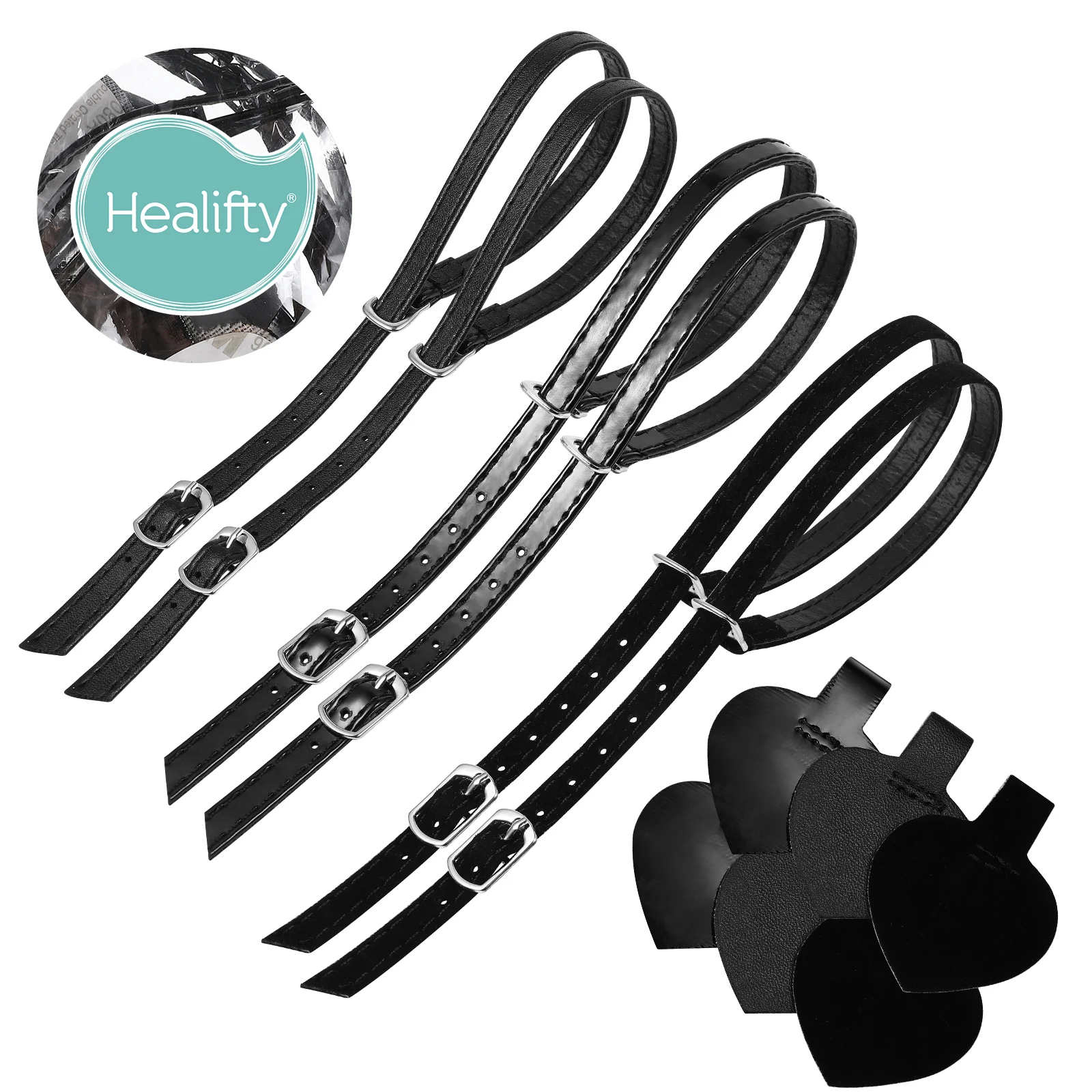 Healifty-Ensemble d'autocollants arrière pour talons hauts pour femmes, anti-perte, anti-danse, accessoires de chaussures, kit de 2 pièces, 3 kits, 6 pièces