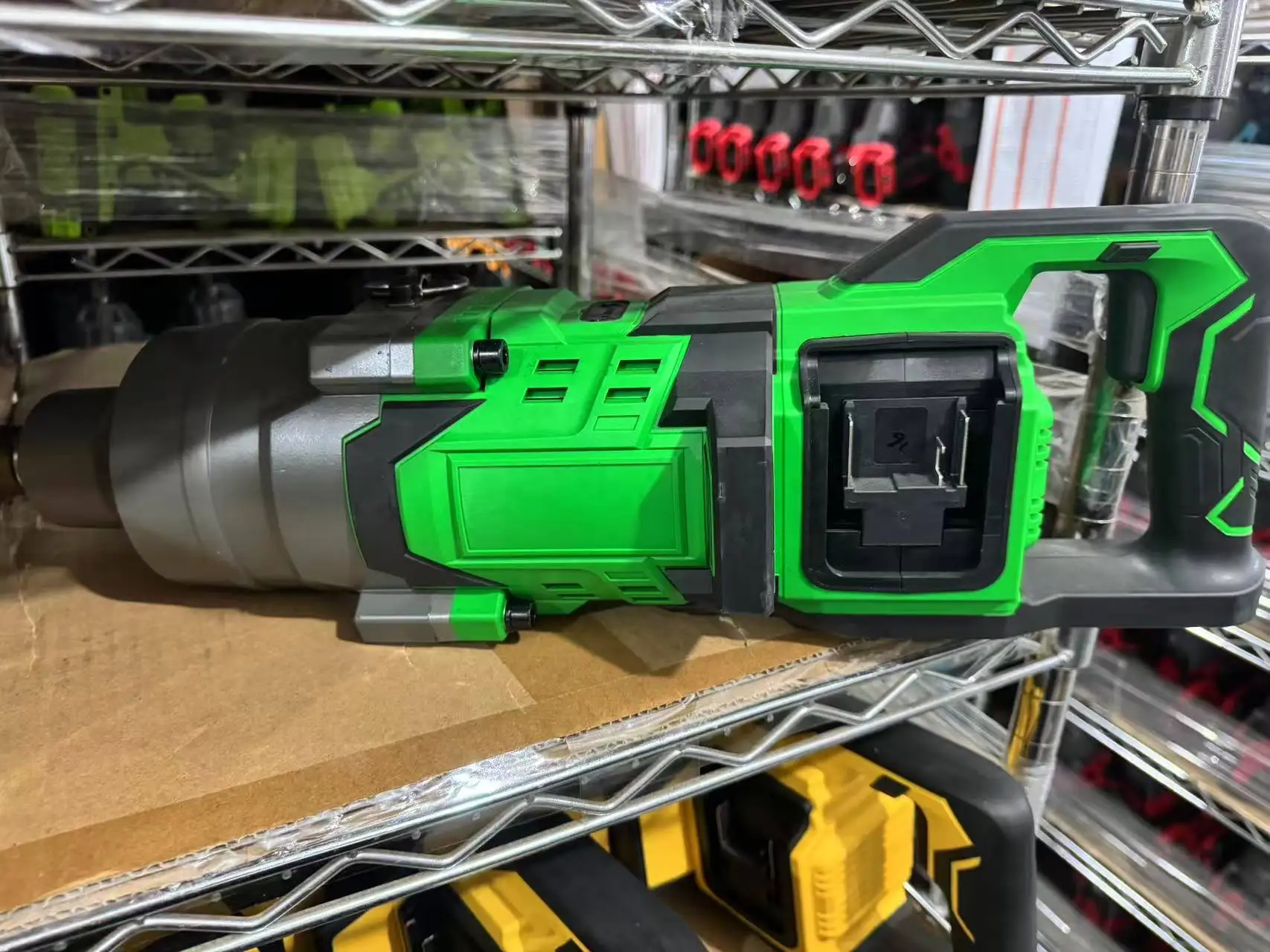 21V 1 Inch Heavy Duty Brushless Adjustable Torque Impact Wrench 4000 Nm Industrial Grade Truck Repair 42mm Socket