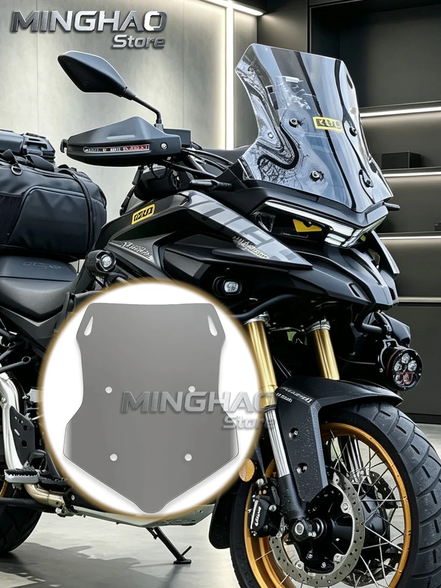 Pasuje do VOGE DS625X DS525X DSX 625 525 DSX - Modyfikacja szyby przedniej, podwyższona i poszerzona owiewka motocyklowa — 2