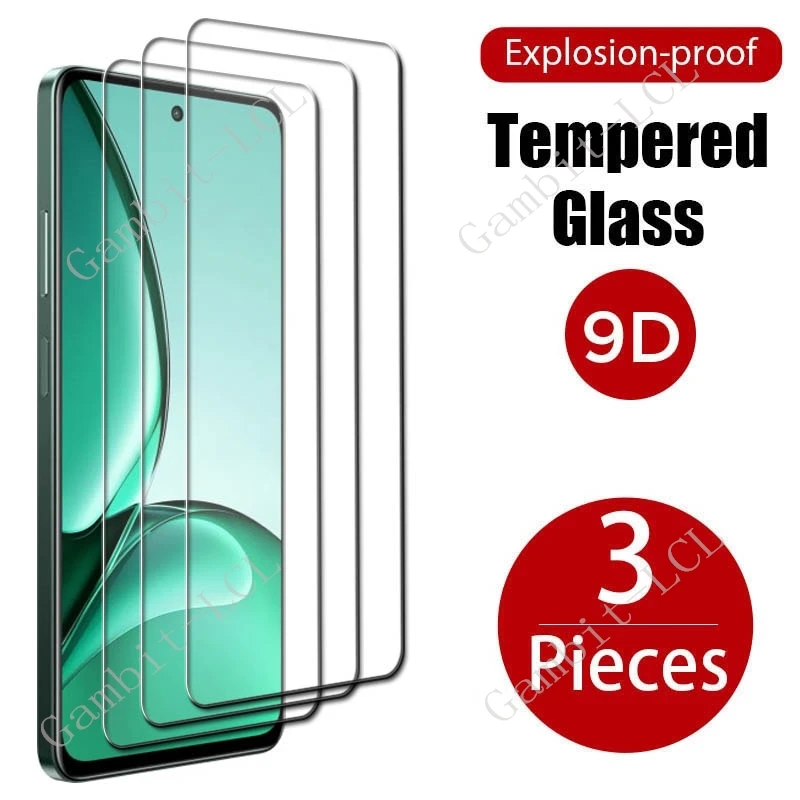 3PCS HD Original For Realme V60 5G Tempered Glass Protective ON RealmeV60 V60S RealmeC63 C63 Screen Protector Cover Film