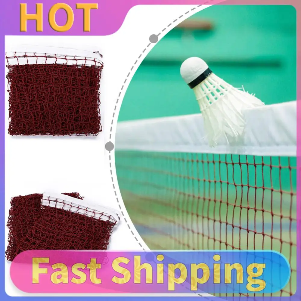 

Портативная сетка для бадминтона, легко устанавливаемая, также подходит для волейбола и тенниса, профессиональная сменная сетка для бадминтона для использования в помещении и на улице.