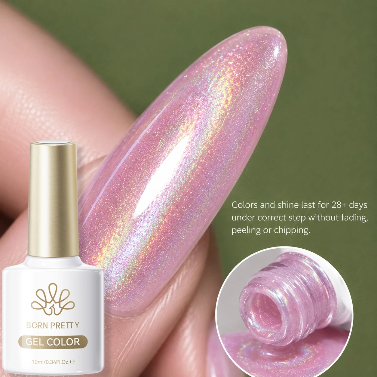 BORN PRETTY 117 Farben Cat Magnetischer Gel-Nagellack, 10 ml, vollständiger Lack, semi-permanent, super wunderschöne Nägel, Maniküre