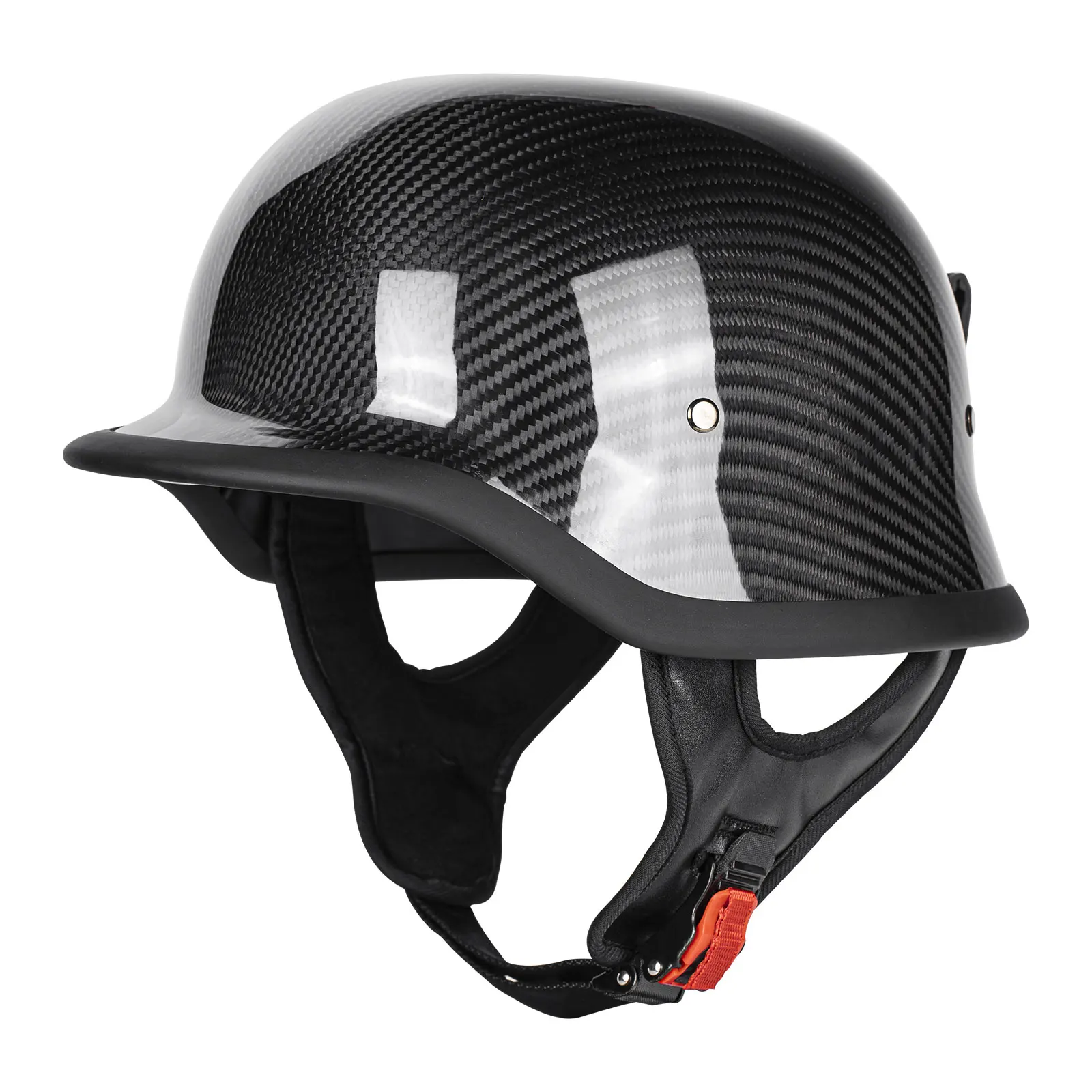 

Высококачественный шлем из углеродного волокна 3K с прозрачным покрытием и глянцевой отделкой, сертифицированный DOT, легкий вес с эстетикой в стиле ретро