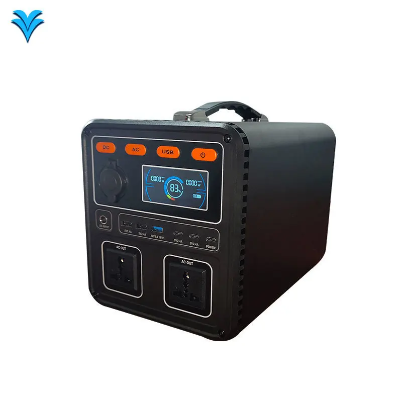 

Emergency Mobile Power 600w Large Capacity Fast Charging Portable Power Station Camping Energy Supply Outdoor Energy Storage