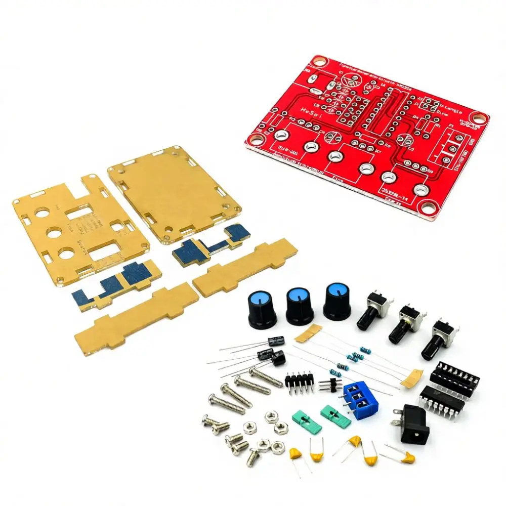 Professional XR2206 Signal Generator Kit DIY Assembly Precision Sine Wave Device Laboratory Measurement Accessory
