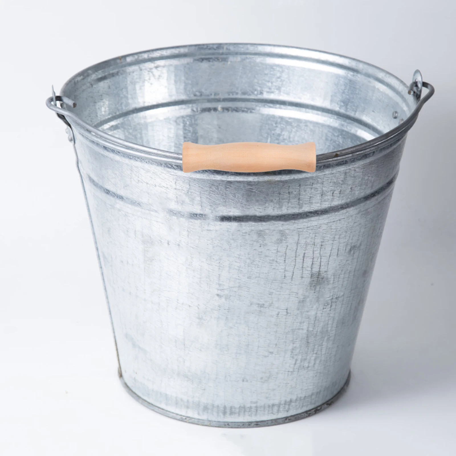 

10pcs Bucket Handle Replacement Wooden Ergonomic Grip For Comfortable Carrying Buckets Wood Handle Kitchen Bathroom Use
