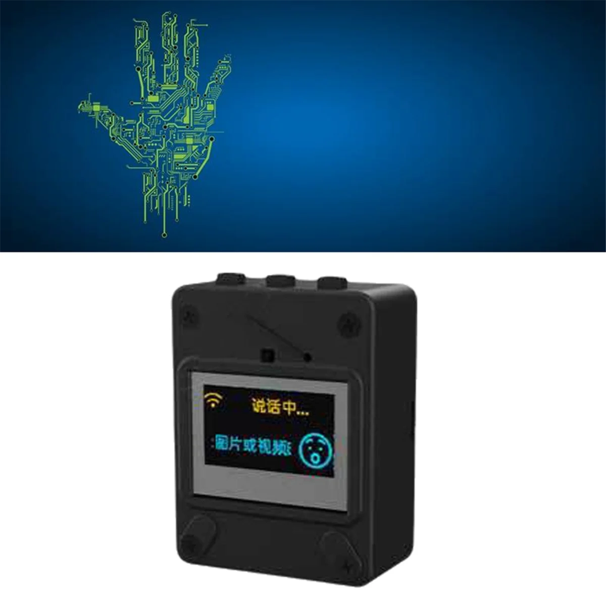 DeepSeek Xiaozhi AI 음성 채팅 로봇 ESP32-S3 N16R8 개발 보드(0.96인치 OLED 스크린 Wi-Fi + Bluetooth 포함)용 ABJZ