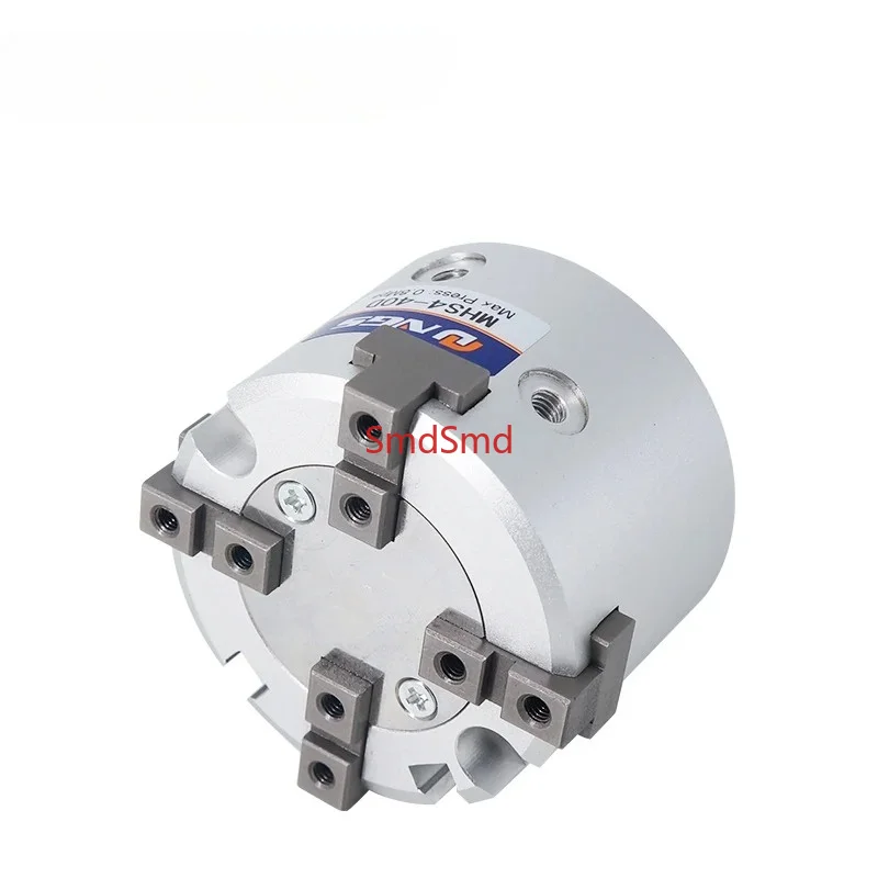 Pneumatic Parallel Style Three Finger Air Gripper Cylinder MHS2/MHS3/MHS4/MHSL3 Series 20D 25D 32D 40D 16D 50D 63D -80D 125D